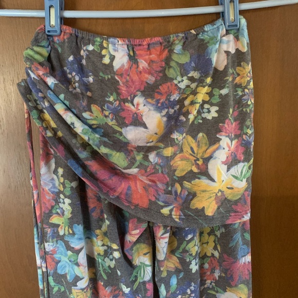 Rebecca Michaels Women's Fold Over Lounge Yoga Pant - Picture 5 of 5